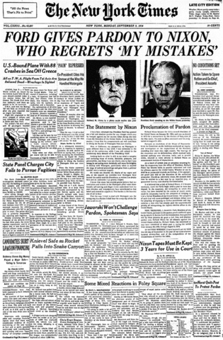 Pardoning Nixon