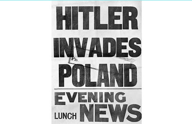 Germany invades Poland and starts WWII in Europe