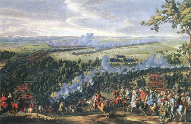 Битва при деревни Лесной.