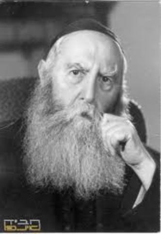 חמיו, הרבי הקודם, נפטר