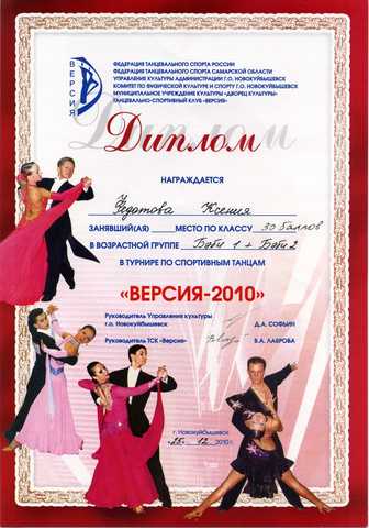 Достижения сотрудников 2010 год