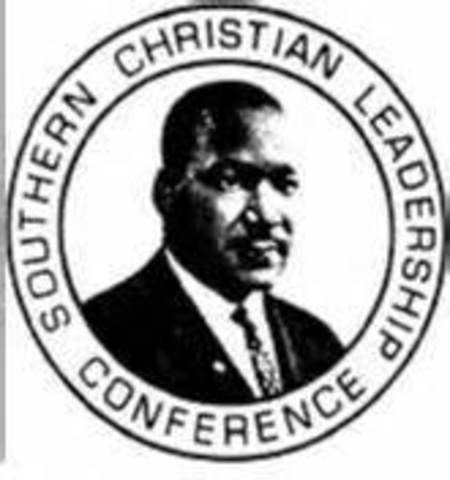 SCLC is formed in part by Martin Luther King Jr.
