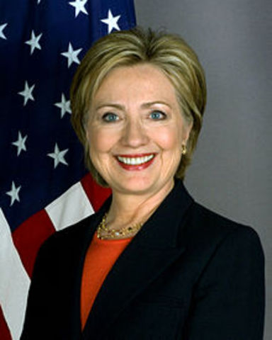 Hillary Rodham Clinton is elected to the United States Senate