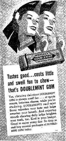 Old Gold and Black Advertisement