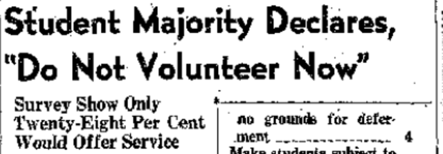 Old Gold and Black Headline