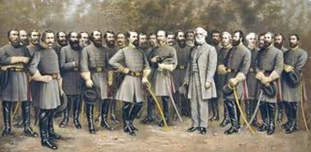 confederate forces