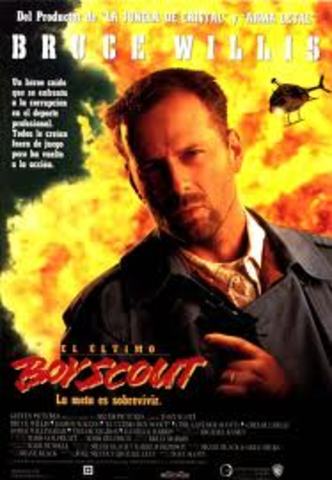 He has been protagonist of  " the last boy scout",  and he has won 2.5 million of dollars  with it.