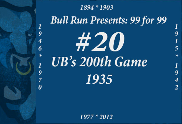 UB's 200th Game