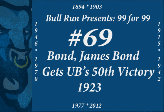 Bond, James Bond Gets UB's 50th Victory