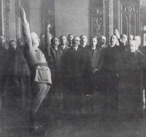 Franco invested as Caudillo