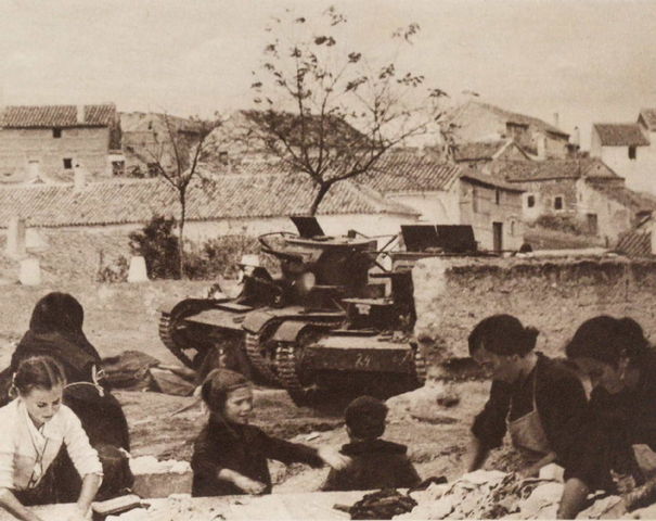 Start of ground assault on Madrid