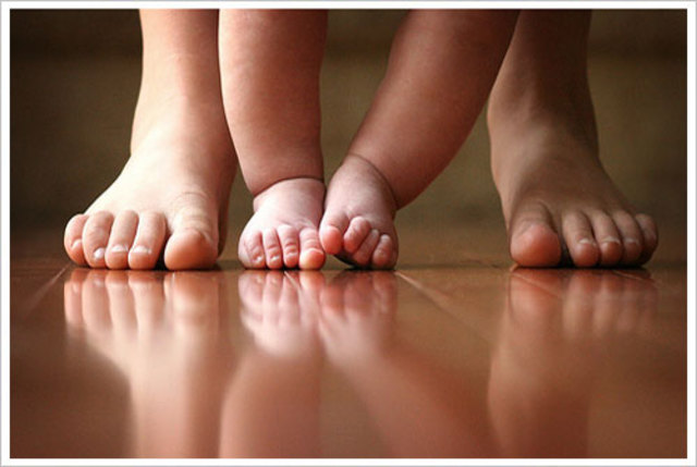 When I first stated walking