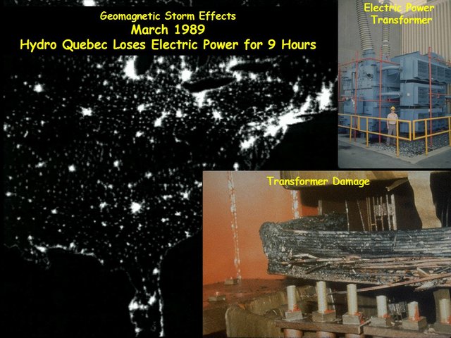 Blackout across Quebec