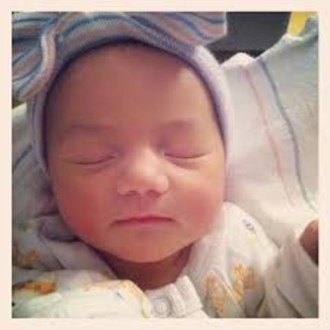 my oldest sister was born