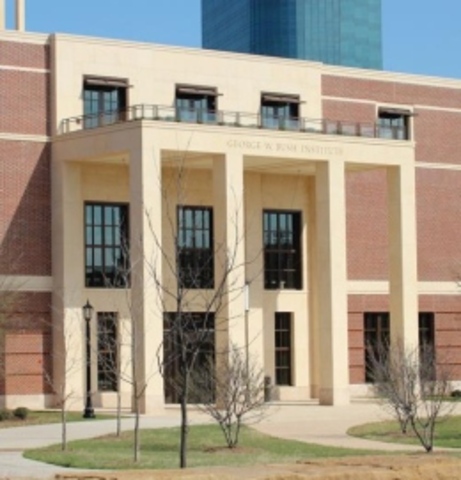 President Turner discusses Bush Center opening