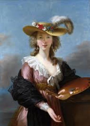 Vigee-Lebrun was born.