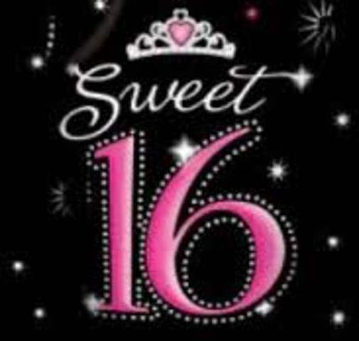 Yo cumplí dieciseis años