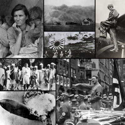 Timeline: 1930's english project