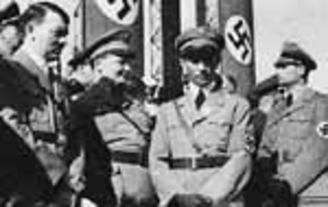 1940 Nazis invade Denmark, Norway, the Netherlands, Luxembourg and Belgium – take control