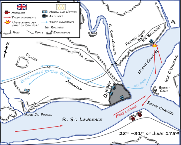Siège de Quebec commence