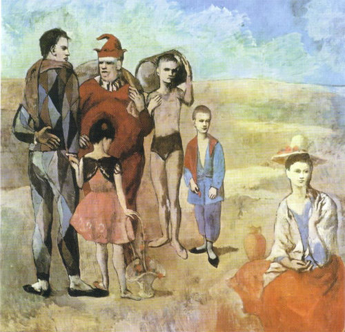 La familia de Saltimbanquis