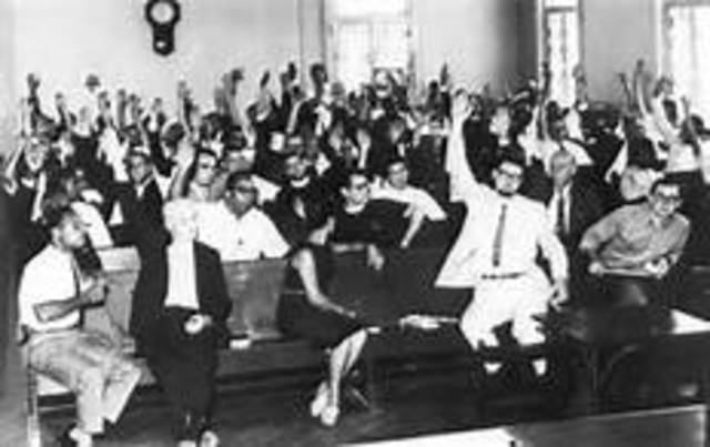 Atlanta Police department is integrated. 8 Black cops are hired to join the force.