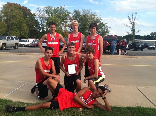 Corrí una carrera de cross country, y gané primer lugar.