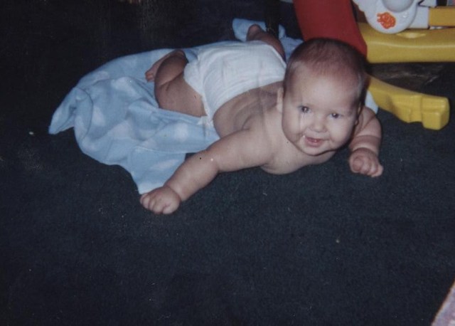 Me starting to crawl for the first time!