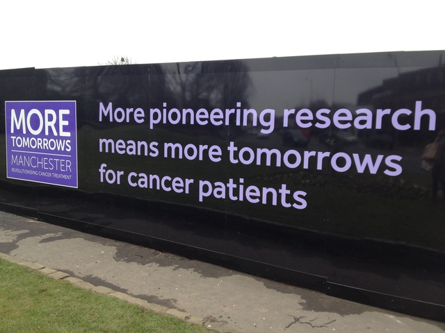 Plans for a new £20m Manchester Cancer Research Centre in Withington are announced