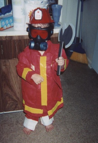 Me at two years old.