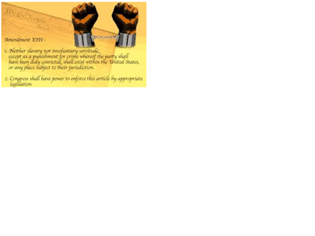 The Thirteenth Amendment-