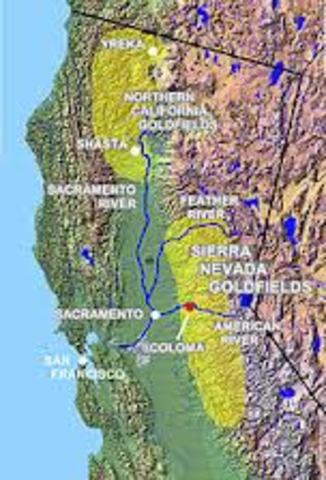 The calafornia gold rush