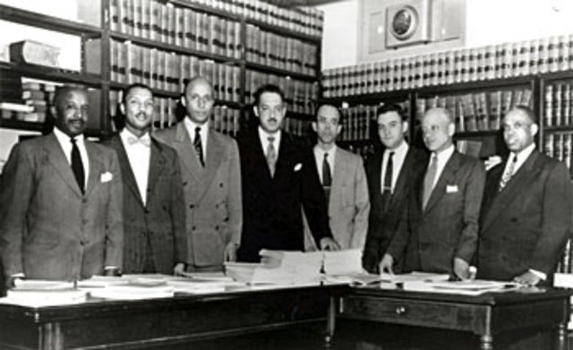 Brown v. Board of Education overrules Plessy v. Ferguson ruling of 1896