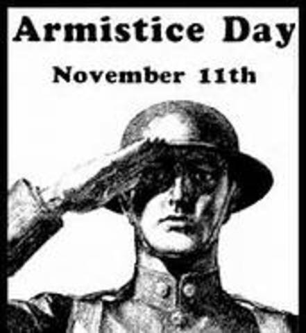 Armistice and peace.