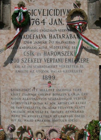 Hundreds of Skekly people are killed by Austrians