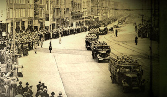 La invasión Alemana