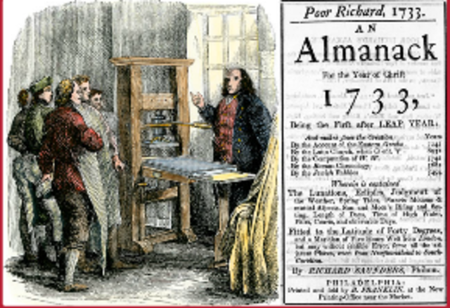 Ben Franklin was Born