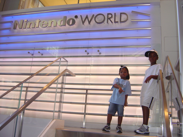 Bryan at Nintendo World