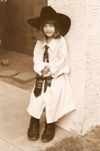 Tuve un sesión de fotos con mí madrastra.