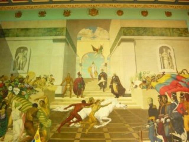 La asamblea Notable otorga a Símon Bolivar la dictadura