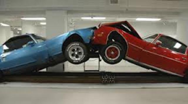 Yo tuve un accidente de coche.