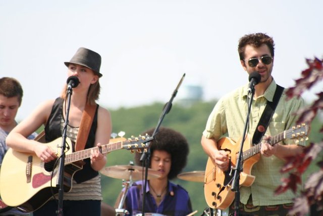 Beale tours with Ethan Keller