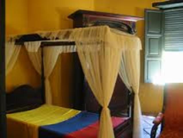 Muerte de Simón Bolivar