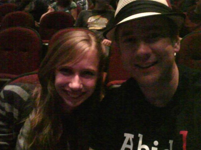 Mi padre y yo fuimos para concierto de Needtobreathe.