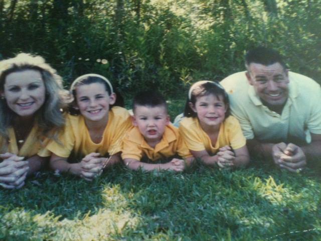 Mi familia y yo mudamos a New Orleans.