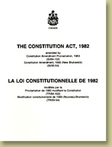 Constitution Act of 1982