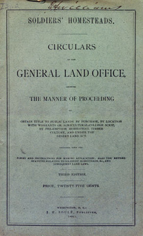 Land Act of 1820