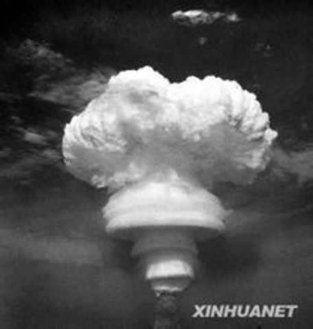 China's first hydrogen bomb was successful in the experiment