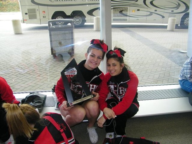 Gané el competitcion del animadora.