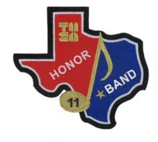 Me metí en el All-Region banda de honor.